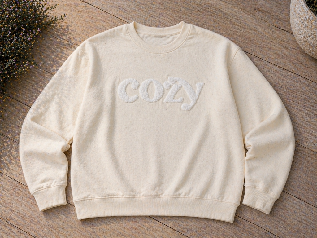 Cozy Sweatshirt – Limited Summer Drop ☀️🤍
