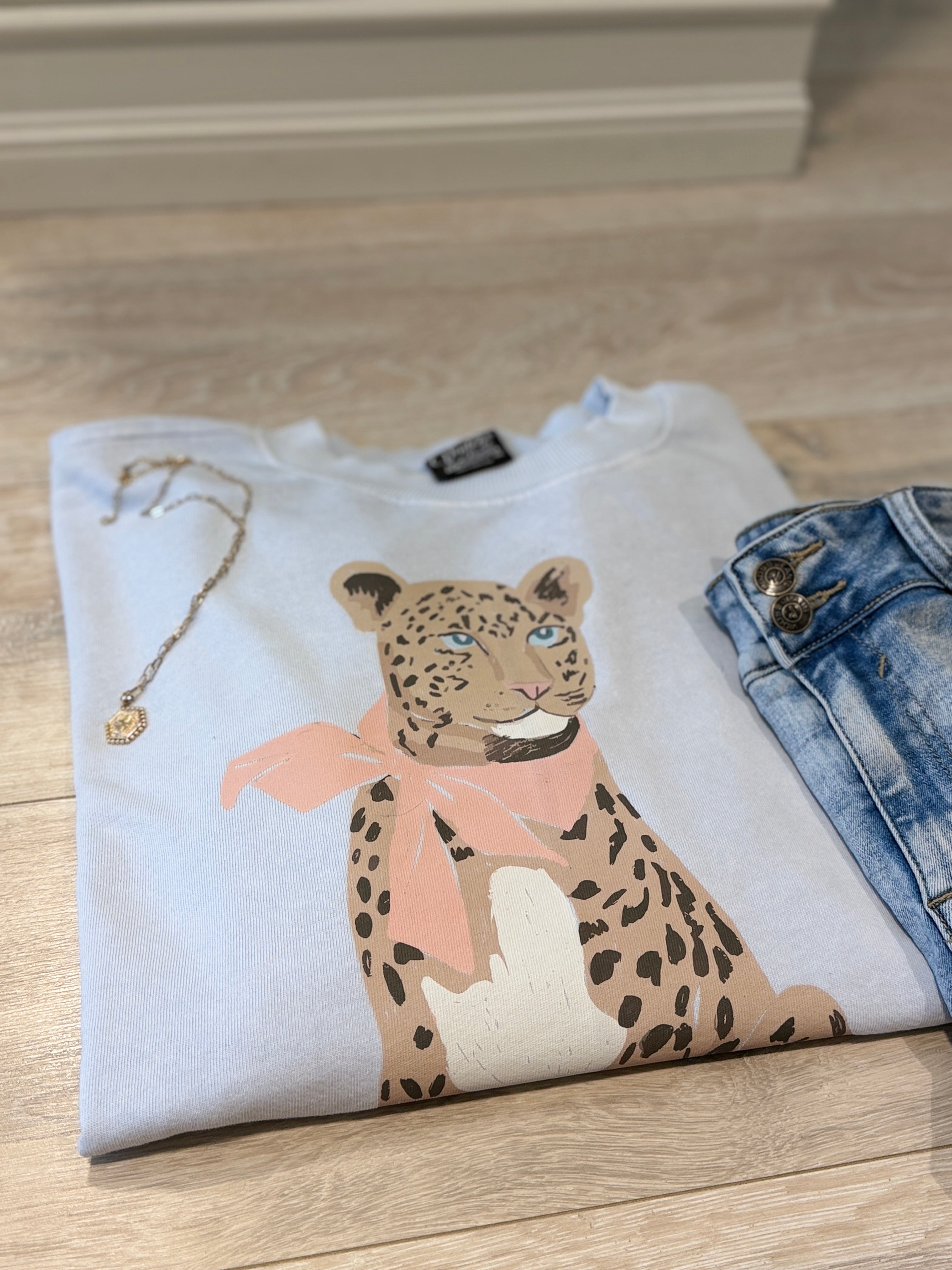 Lovely Leopard Sweatshirt